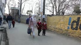 Schools in Kashmir reopen after being shut since abrogation last year