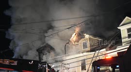 15 homeless and 7 home distroyed in 2nd alarm fire  Shamokin, Pennsylvania #3