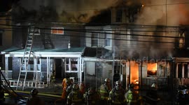 15 homeless and 7 home distroyed in 2nd alarm fire  Shamokin, Pennsylvania #4