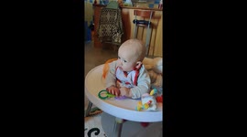 Baby watcing Carl Cox Party