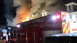 15 homeless and 7 home distroyed in 2nd alarm fire  Shamokin, Pennsylvania #7