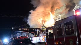 At least 15 displaced after seven homes destroyed in fire in Shamokin, Pennsylvania #10 arrival