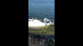 Sunken boat