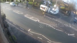 A council has apologised after two enforcement officers 'lay in wait' before pouncing on two mourners outside a funeral home and fined them for throwing away cigarette ends.