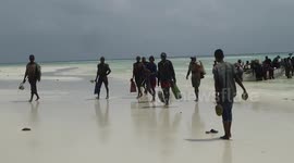 Spear Fischerman returns from a night fishing