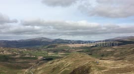 American fighter jets thunder through Wales at low level