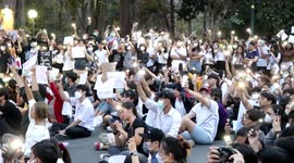 Thousands of Thai students protest against country's military junta