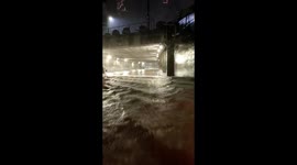 Heavy flooding hits Indonesia's capital Jakarta