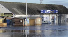 Cars swept off road and homes submerged amid devastating Yorkshire flooding