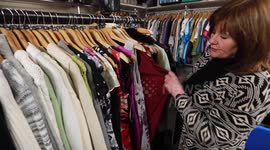 Generous family gift more than 400 bags of donations to charity