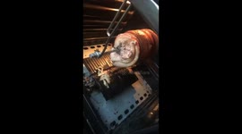 making ham for the hole family in Christmas and new year's day