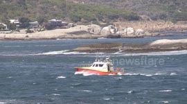 'At least nine missing people': Rescue operation underway as boat capsizes off South Africa coast