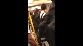 Guy 'smokes crack' on London Underground then gets in fight with commuter, launching homophobic attack