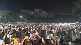 Thai students protest against military junta after opposition party is banned