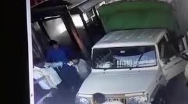 CCTV footage captures toll plaza employees beat-up two men in southern India