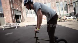 Cool BMX Bike Trick!