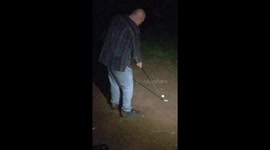 Drunken golfing