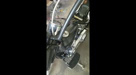Harley Davidson fatboy with new exhaust