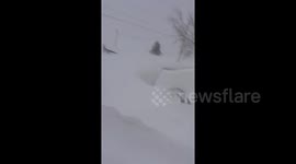 Extreme blizzard conditions hit Northern New York