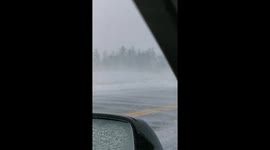 Extreme Lake-Effect blizzard seen in southern Ontario