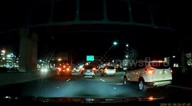 Woman runs across Rt. 4 in Hackensack NJ during traffic stop chased and tackled by officer before arrest