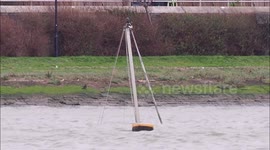 Yacht SINKS as Storm Jorge batters UK