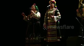 Goran Bregovic show in the concert hall La Riviera in Madrid, Spain