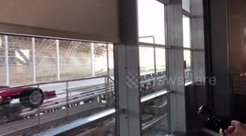 Formula Rossa ride faulty. Passengers stuck on track