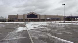 Closed and abandoned big box store in Toronto as we stare down the barrel of economic recession