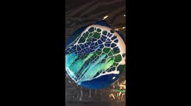 German Chef creates oddly mesmerizing Mirror Glaze @alifariborz