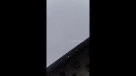 Snow with slow motion 2