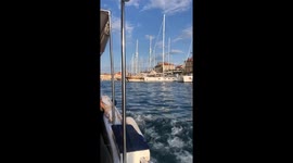 Boat Tour into beautiful Hvar Croatia