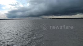 When river meets cloud