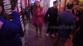 Kelly Brook arrives at Pretty Women press night
