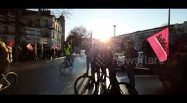Hundreds gather after the government decides to bypass parliament
