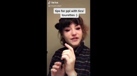Teen with tourettes gives advice to other people who have the condition