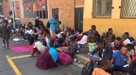 'We are treated like cockroaches': Migrants stranded after being removed from central Cape Town