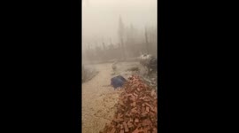 Hailstorm batters down upon mountainous provinces of Vietnam