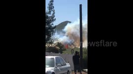 Mann fire reaching Norco in Southern California