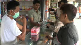 Rush to buy masks in Indonesian city after two positive cases of coronavirus