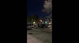 Shockingly long lines in Hollywood California as people wait hours in line to vote in the 2020 primaries