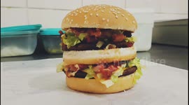 A U$2 Burger in Brazil