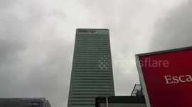 HSBC evacuates floor of Canary Wharf after coronavirus test