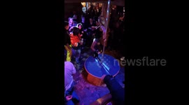 A man harassing a woman suffers surprising consequences - Schladming, Austria