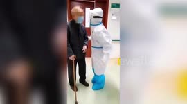 'My 92-year-old wife is waiting for me': 101-year-old coronavirus patient discharged from hospital in China