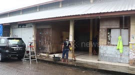 Cleaning the market prevents transmission of the corona virus