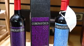 Shop in Spain sells coronavirus themed wine that comes with free face mask