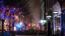 Fire in Oxford Street