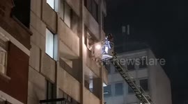 Fire in Oxford Street