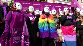 Lesbian, bisexual and trans women are concentrated in Madrid, Spain to claim that there is no single woman